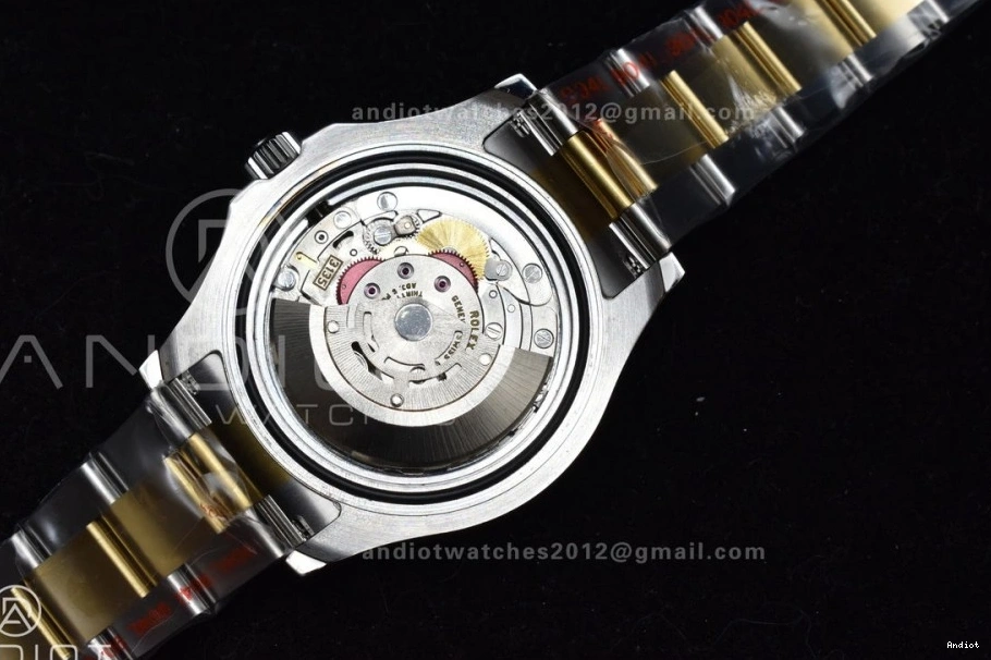 Yacht-Master 116623 GMF White Plated YG SA3135 Edition on YG Dial SS Bracelet Best 0417